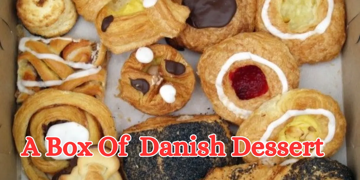 A Box Of Danish Dessert